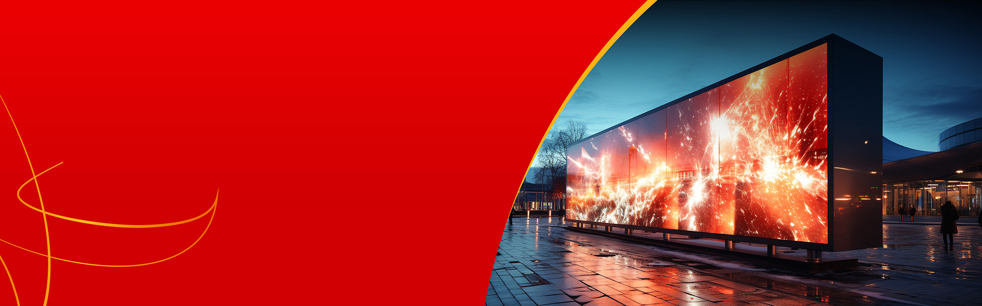 Precautions for outdoor advertising!